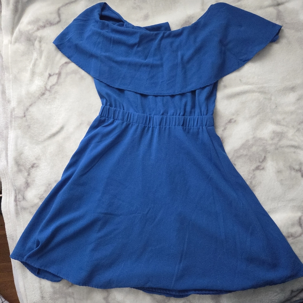 Vince Camuto Vibrant Blue Dress